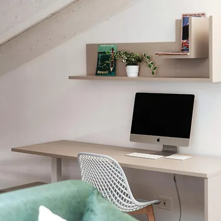 아파트 Amazing Attic With Terrace On Harbour
