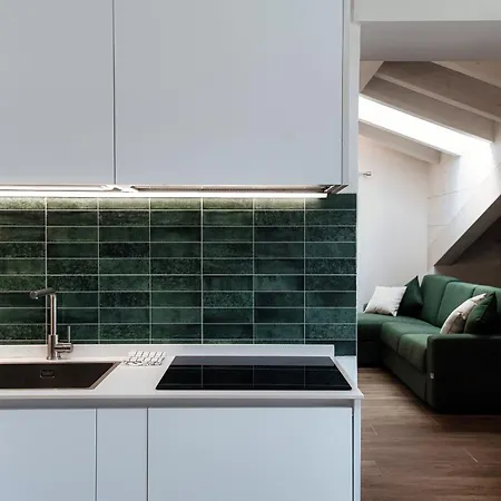 아파트 Amazing Attic With Terrace On Harbour